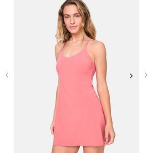 Outdoor Voices Pink Punch Exercise Dress